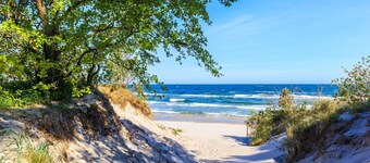 Komfortables Ferienhaus, Osada Widoki, Beheizter Pool, Strandnah