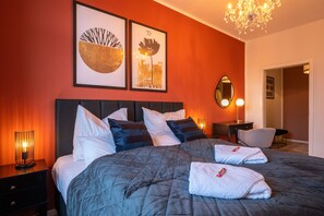 1 Schlafzimmer, Bügeleisen/Bügelbrett, kostenloses WLAN, Bettwäsche