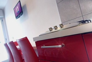 Studio, meerdere slaapkamers, terras | Interieur