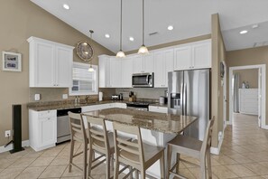 Fridge, microwave, oven, stovetop - Ocean Devotion | Oceanfront Views, Community Pool! (Surf City)