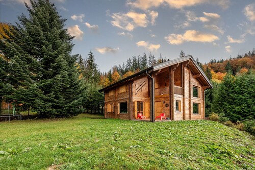 Chalet aux Cerfs - Maison pour 10 vue montagne