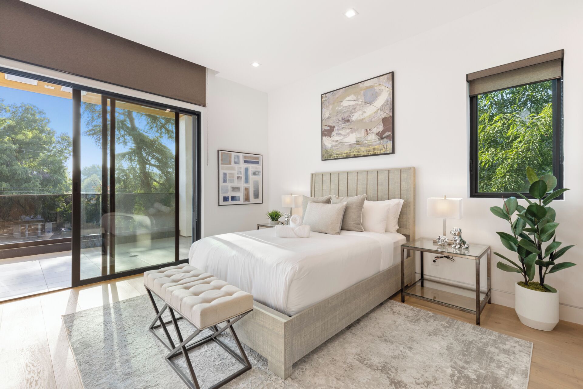 Maison Luxe, plusieurs lits, accès piscine, vue piscine (Melvin Modern)