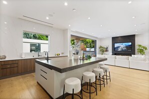 Luxury House, Multiple Beds, Pool Access, Pool View (Melvin Modern) | Interior - Melvin - Modern Contemporary Estate w/ Backyard + Pool & Spa (Tarzana)