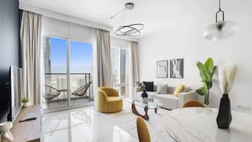 Appartamento City | Area soggiorno | Smart TV 50 pollici con canali digitali