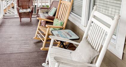 Classic beach house with private pool, patio, deck, and Dog Friendly