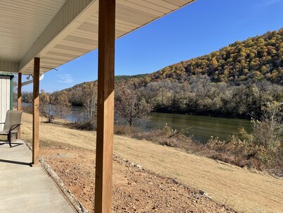 River-front home perfect for a getaway or fishing excursion. Pet-friendly!