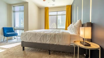 2 bedrooms, iron/ironing board, travel crib, WiFi