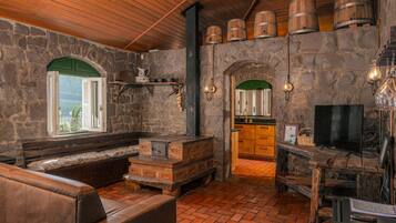 42-inch LED TV with satellite channels