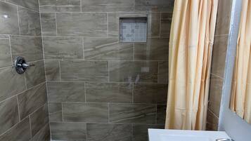 Free toiletries, hair dryer, towels, soap