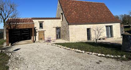 Maison en Pierres Avec Vue, Piscine Privée Chauffée 2 Chambres 2sdb 5 Personnes