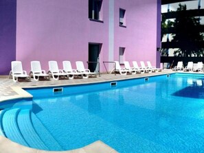 Apartment, 1 Bedroom, Balcony | Pool | Outdoor pool