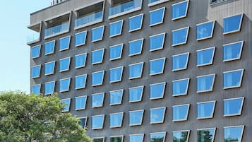 Majoituspaikan julkisivu