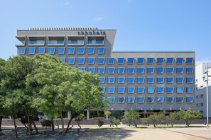 Voorkant van accommodatie