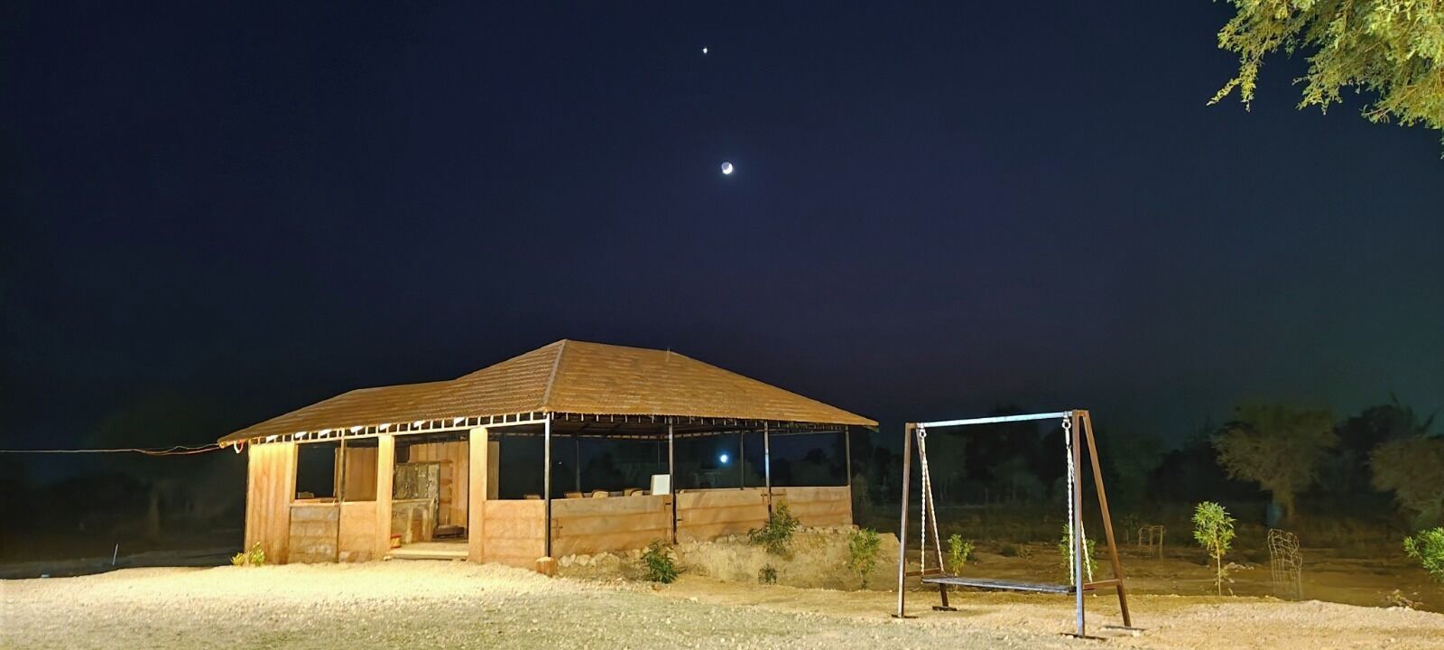 Overnatningsstedets område