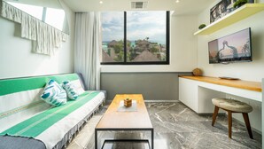 Leilighet – deluxe | Oppholdsområde