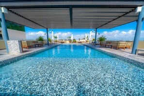 Outdoor pool - Beautiful Ocean View Condo - Joy (Playa del Carmen)