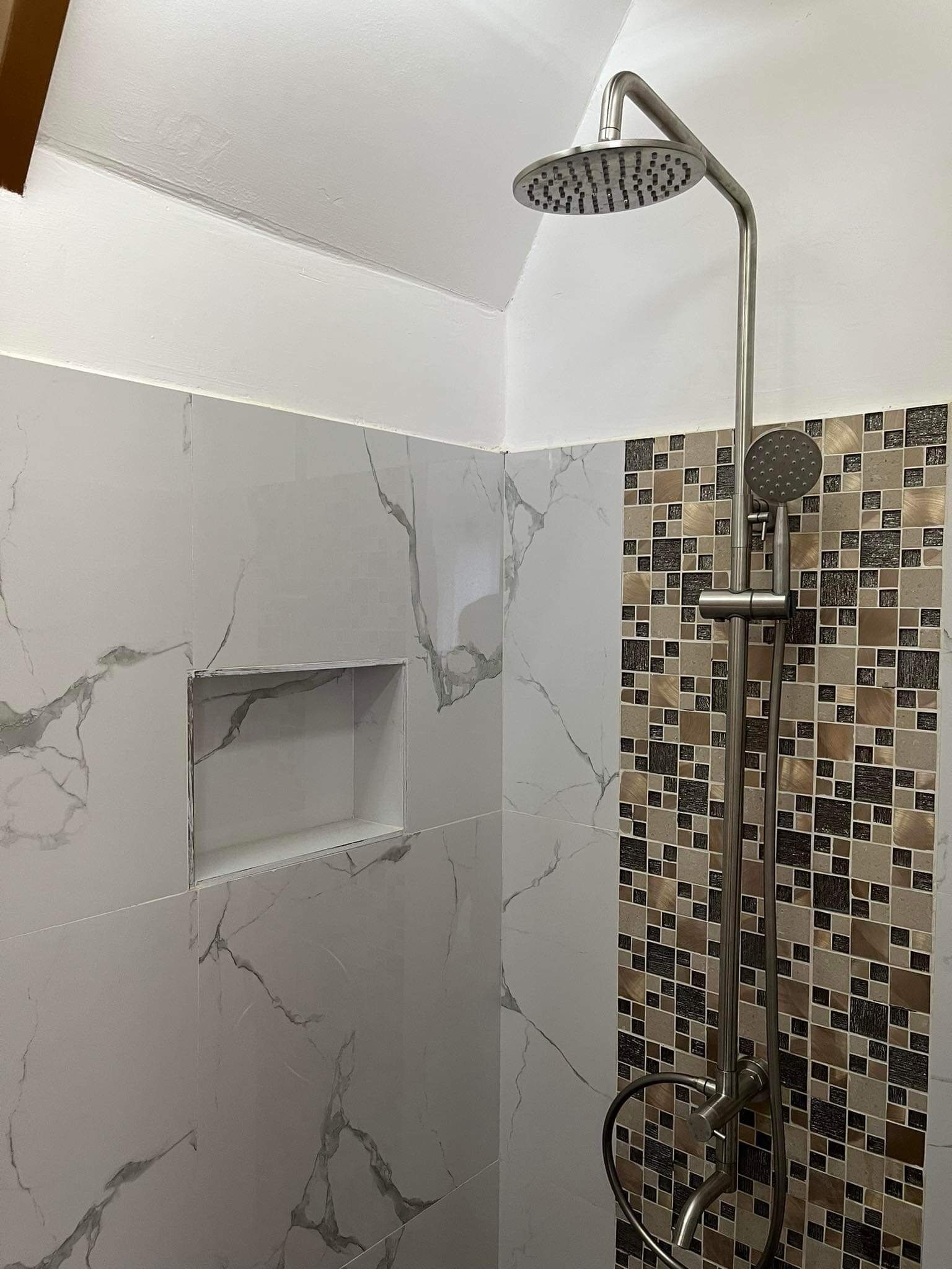 Shower, bidet, soap, shampoo