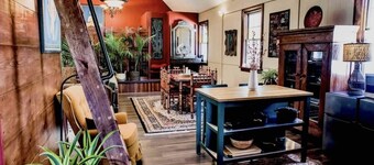 Your Downtown Oasis 14-foot ceilings, luxury living. Relaxing outdoor spaces