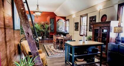 Your Downtown Oasis 14-foot ceilings, luxury living. Relaxing outdoor spaces