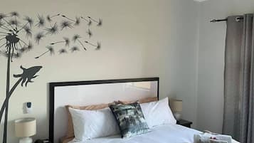 1 Schlafzimmer, Bettwäsche aus ägyptischer Baumwolle