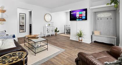 Brand New 1BR Flat | Clean & Cozy King Suite