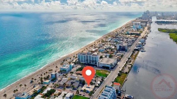 Beach nearby