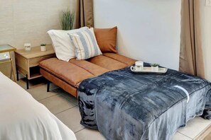 Strykejern/-brett, reiseseng for barn, wi-fi (inkludert) og sengetøy