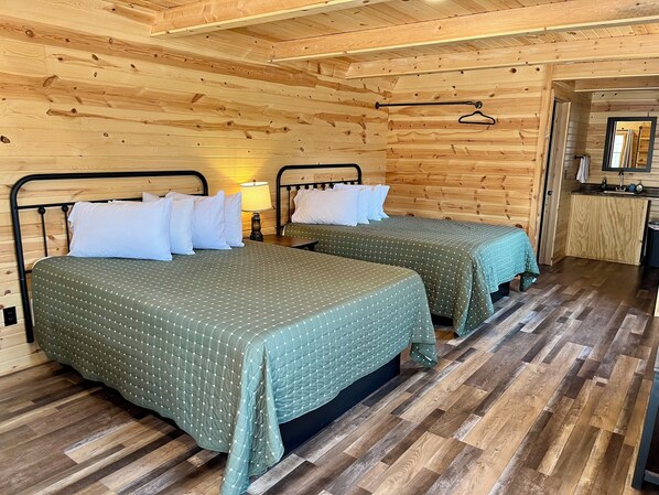 Cabin, Multiple Beds, Mountain View, Pet Friendly | Free WiFi, bed sheets - Pine Haven Lodging (Rapid City)