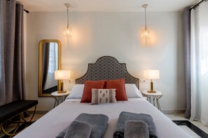 1 Schlafzimmer, Bügeleisen/Bügelbrett, kostenloses WLAN, Bettwäsche