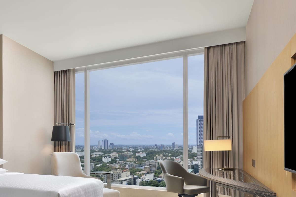 Chambre Deluxe, 1 très grand lit, vue ville