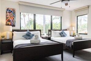 Skrivbord, strykjärn/strykbräda, resesäng och wi-fi