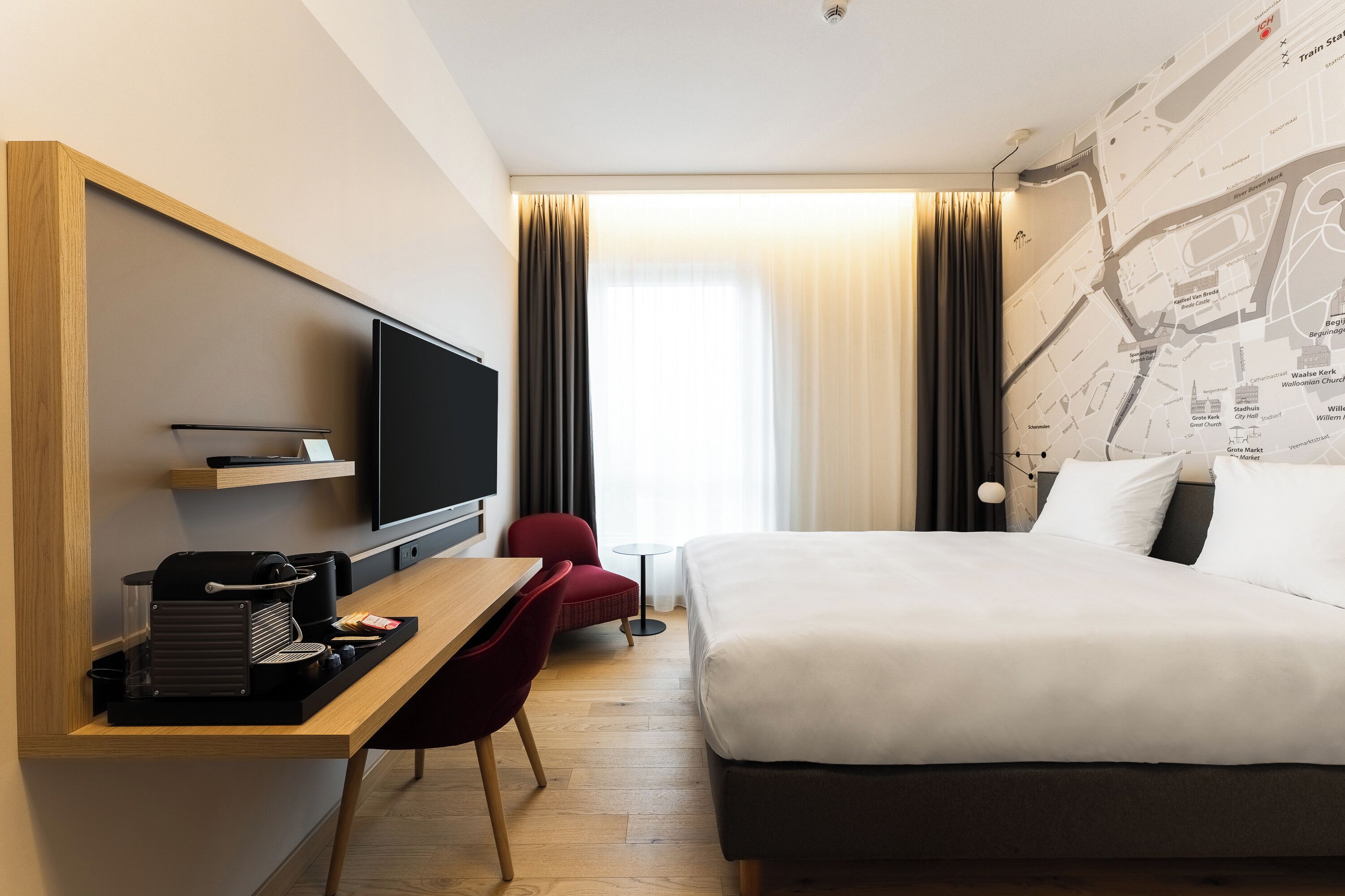 In-room safe, soundproofing, iron/ironing board (on request)