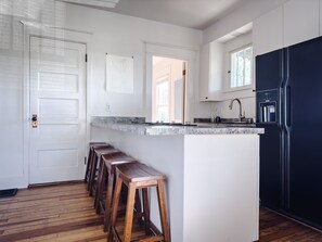 Fridge, microwave, oven, stovetop - Eclectic & Unique Historic Home (New Albany)