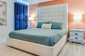 4 bedrooms, iron/ironing board, travel crib, free WiFi