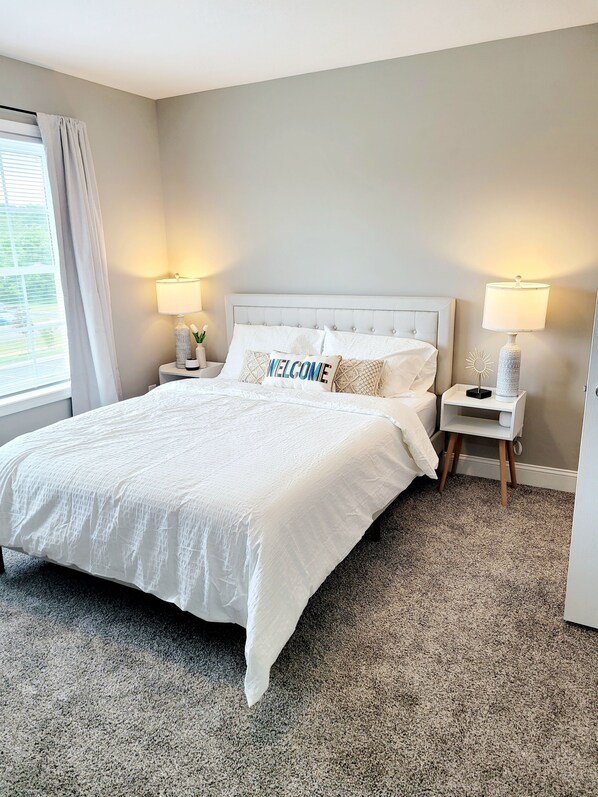 3 bedrooms, desk, iron/ironing board, free WiFi