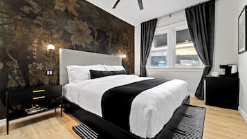 Økonomirom, 1 kingsize-seng, delt bad