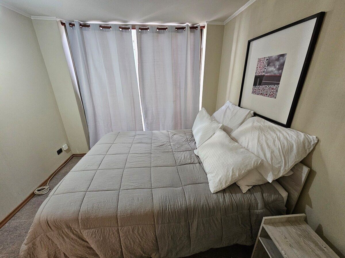 Blackout drapes, iron/ironing board, free WiFi