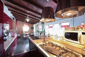 Fridge, microwave, oven, stovetop - Villa Antici-Villa with pool near the Castelli Romani (Velletri)