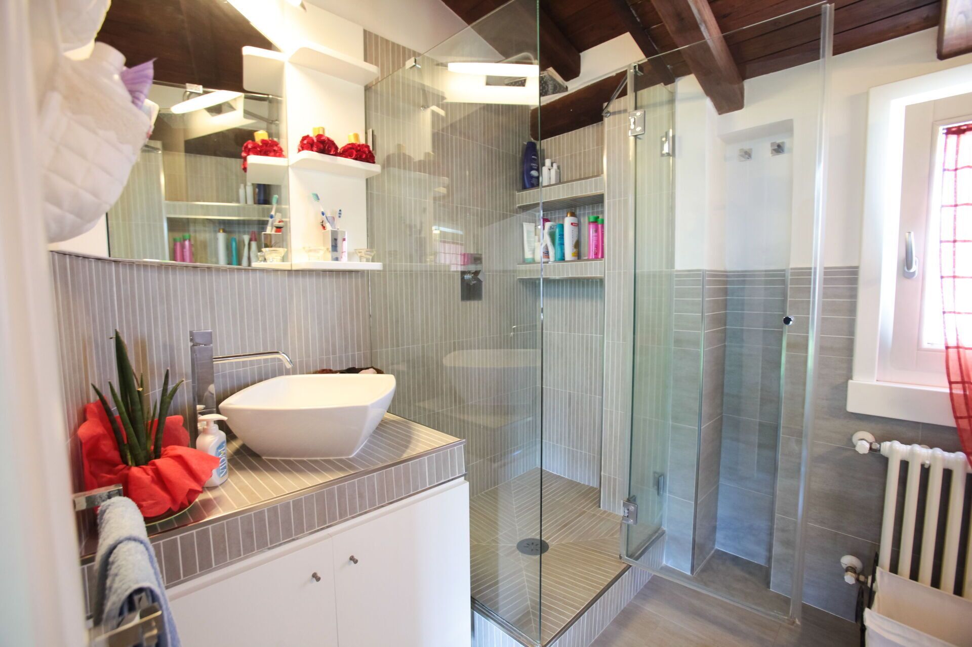 Dusche, Haartrockner, Bidet