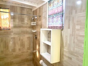 Bathroom - Dover Beach Tiny House w kitchen (Oistins)