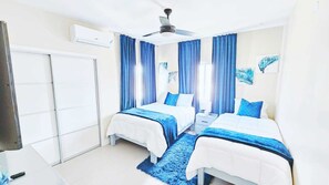 2 habitaciones, tabla de planchar con plancha, wifi y ropa de cama 