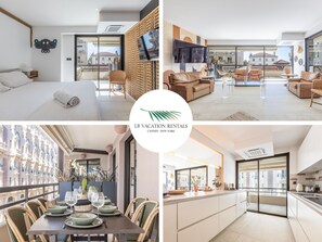 2 slaapkamers, een bureau, een strijkplank/strijkijzer, reisbedje
