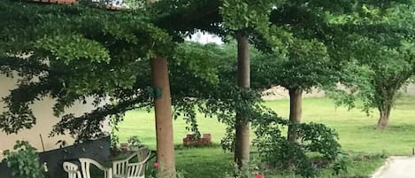 Majoituspaikan julkisivu