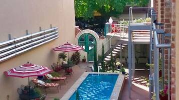 Una piscina climatizada