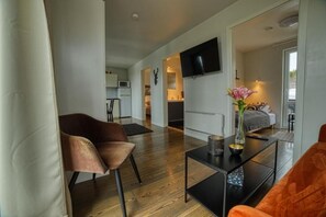 1 chambre, fer et planche à repasser, Wi-Fi, draps fournis