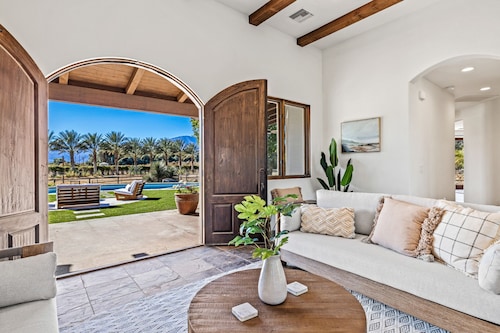 The Ranch At Coachella, A Private Estate. Two Beautiful Homes, Views, & Pool.