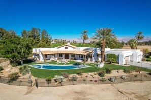 Exterior - The Ranch At Coachella, A Private Estate. Two Beautiful Homes, Views, & Pool. (Coachella)