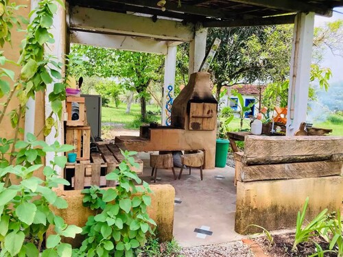 Charmoso Chalé na Ecovila Sustentar