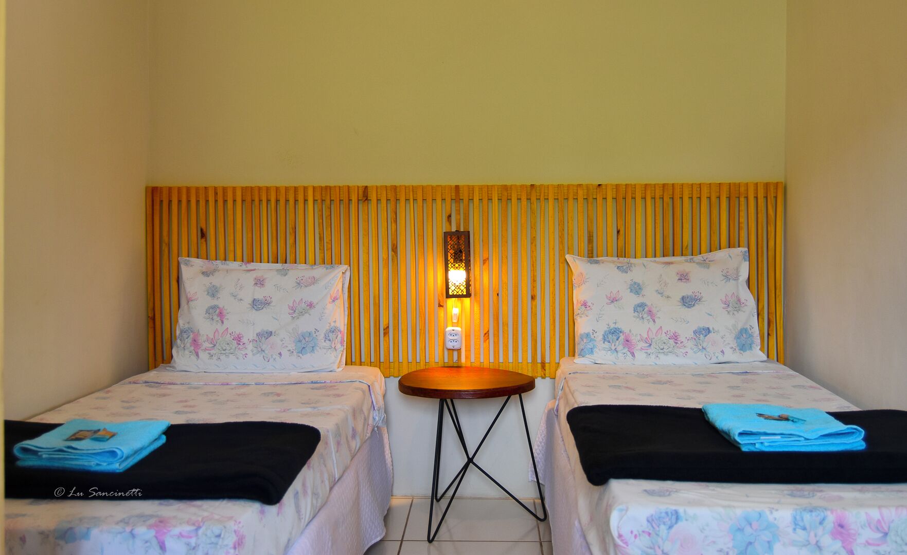 Desk, laptop workspace, free WiFi, bed sheets