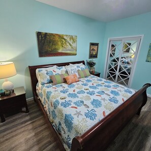 2 habitaciones, escritorio, wifi gratis y ropa de cama 